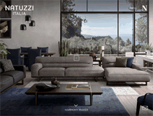 Tablet Screenshot of natuzzi.pl