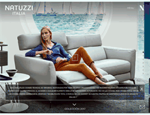 Tablet Screenshot of natuzzi.es