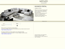 Tablet Screenshot of business.natuzzi.com