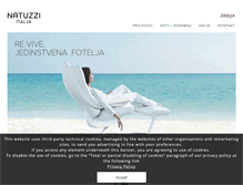 Tablet Screenshot of natuzzi.co.rs